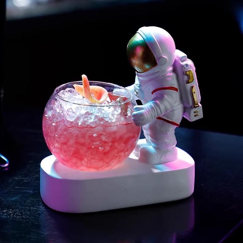 Wine Beer Mixed Drinks - 250ml Creative Astronaut Glasses Personalized Juice