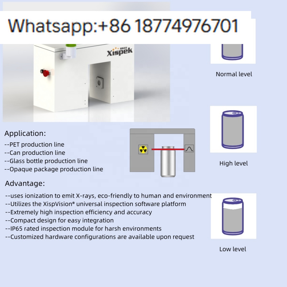 Wine X Beer - High Speed 24000CPH X-Ray Fill Level