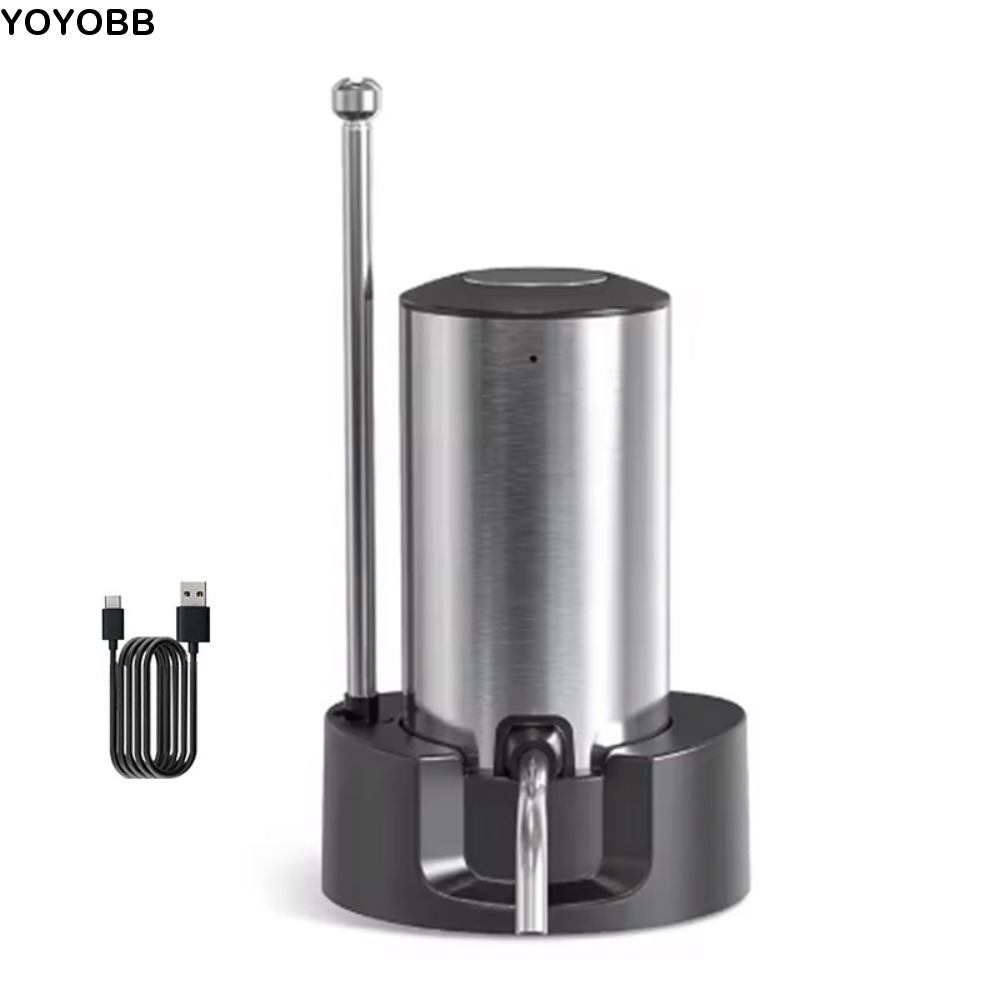 Decanter Aerator Set - Stainless Steel Electric Decanter Set Rechargeable