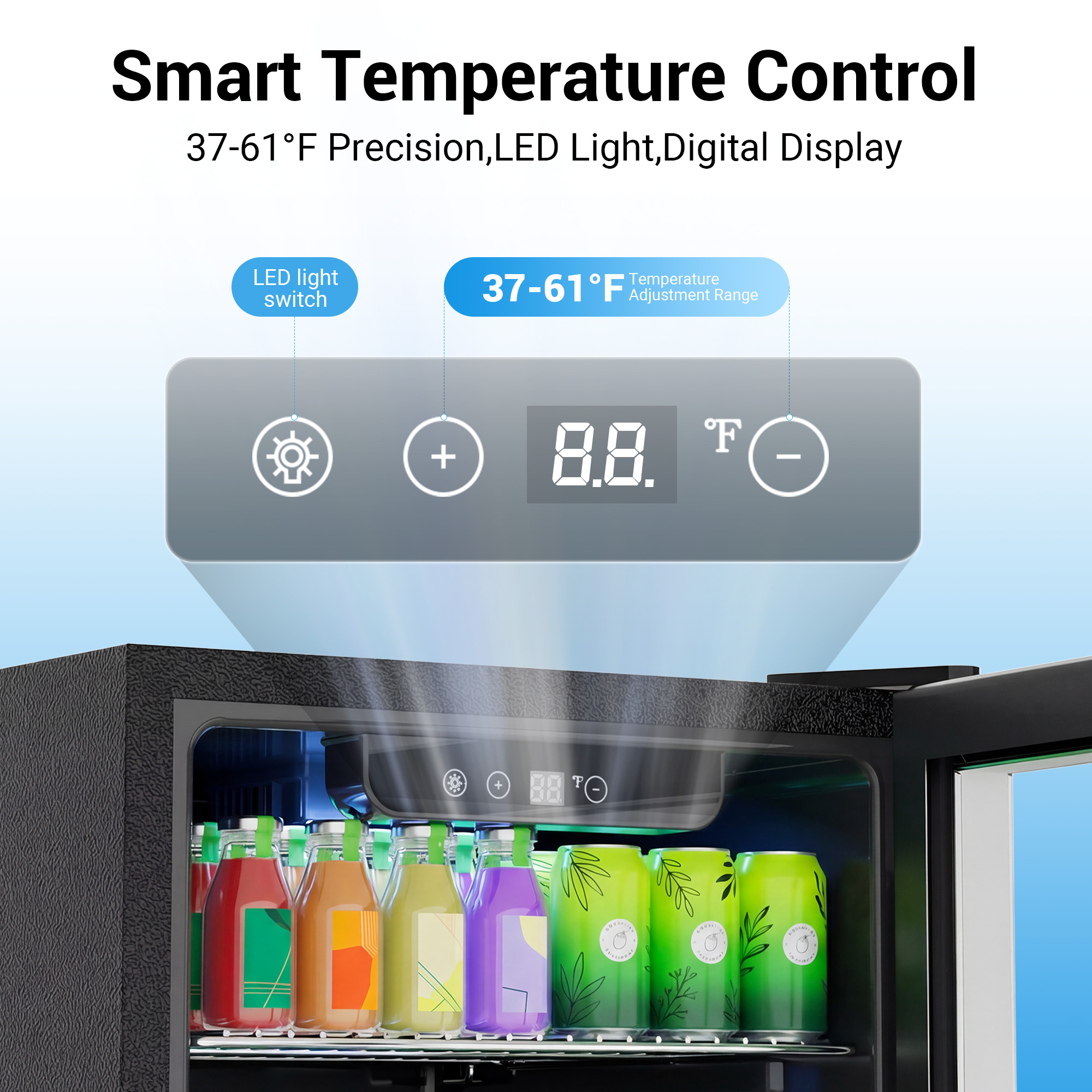 Beverage Refrigerator and Cool - Wine Beer Fridge 评论和价格