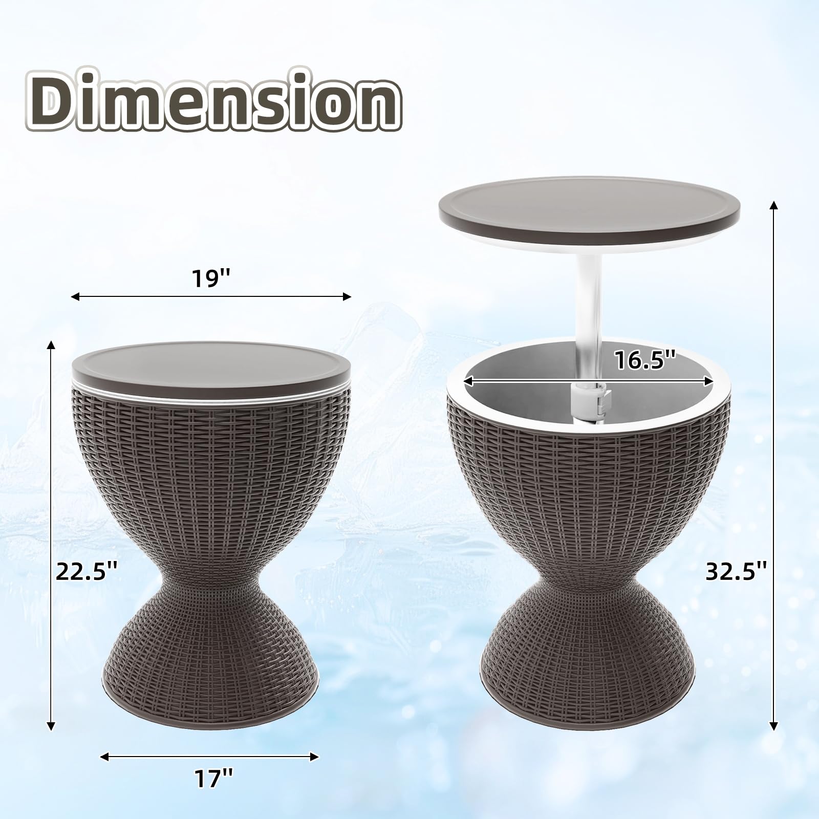 bar party table portable,Heigh - Wine X Beer 评论和价格