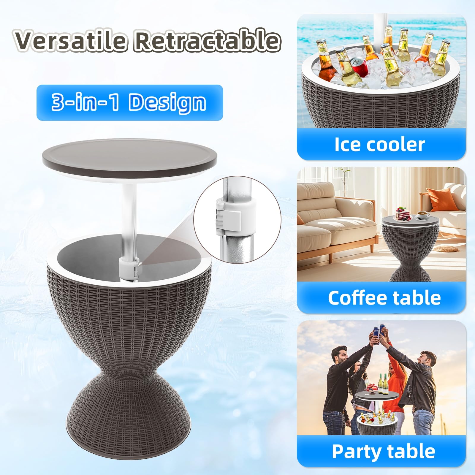 bar party table portable,Heigh - Wine X Beer 评论和价格