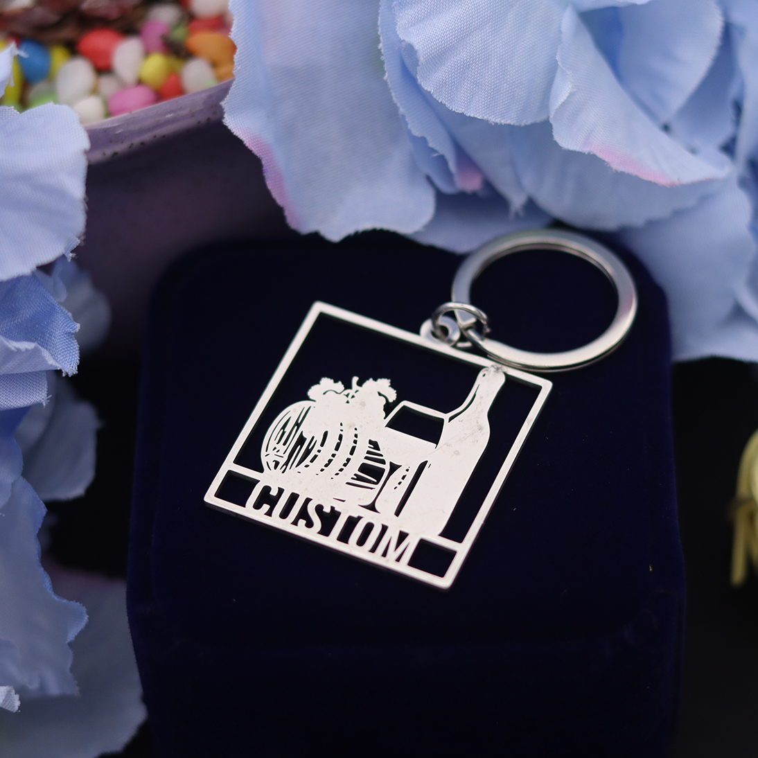 QIAMNI Custom Name Engraved Da - Wine With Beer Name 评论和价格
