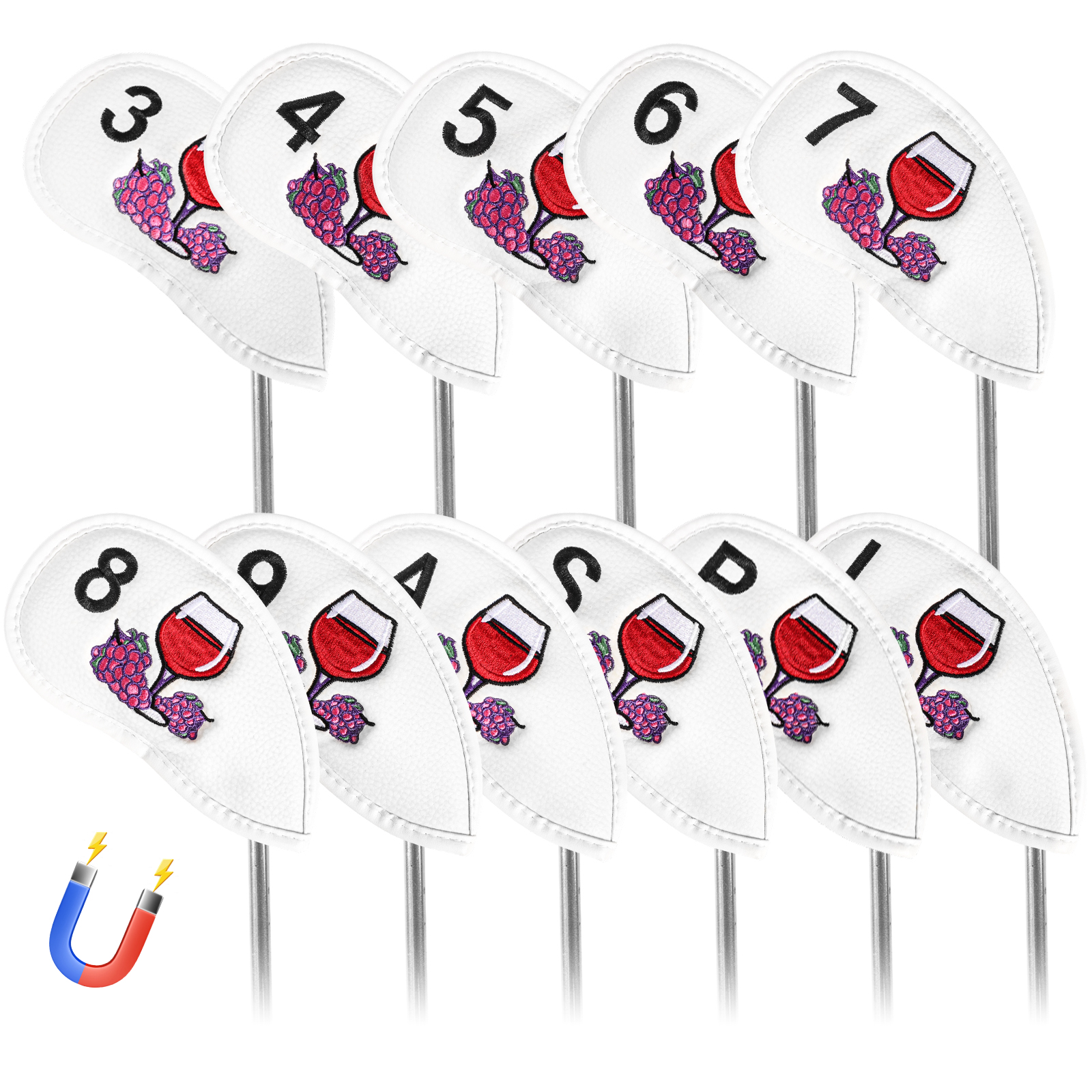 Magnetic Golf Club Head Covers - Wine & Beer Guayaquil 评论和价格