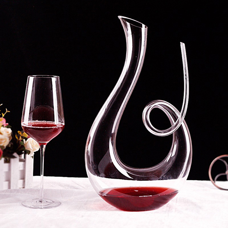 Swan Red Wine Decanters Wine D - Decanter Aerator Set 评论和价格