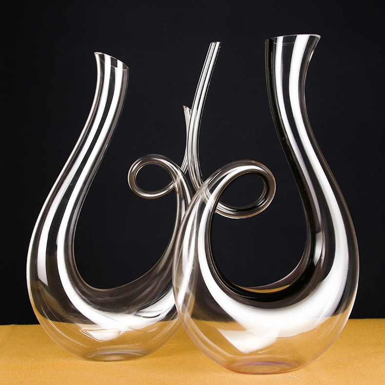 Swan Red Wine Decanters Wine D - Decanter Aerator Set 评论和价格