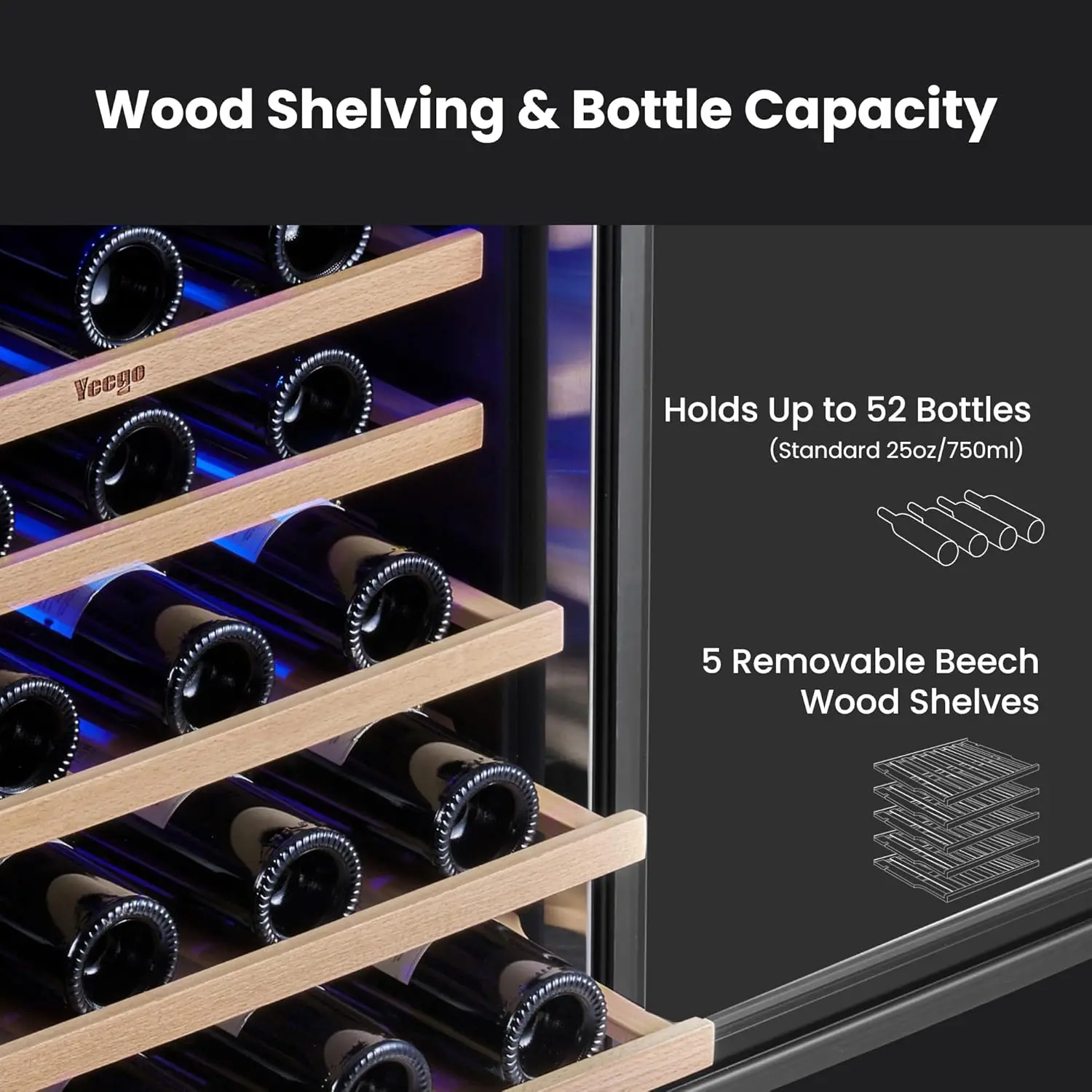 Bottles, 40-65°F Wine Refriger - Wine Beer Fridge 评论和价格