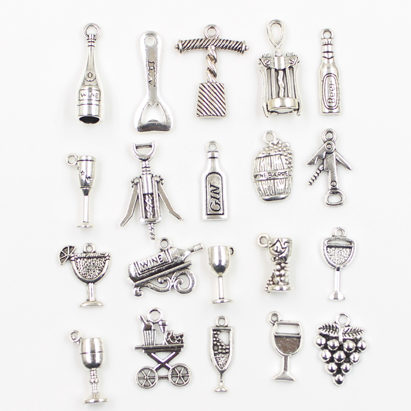 30pcs Charms Beer Barrel Grape - Wine Like Beer 评论和价格