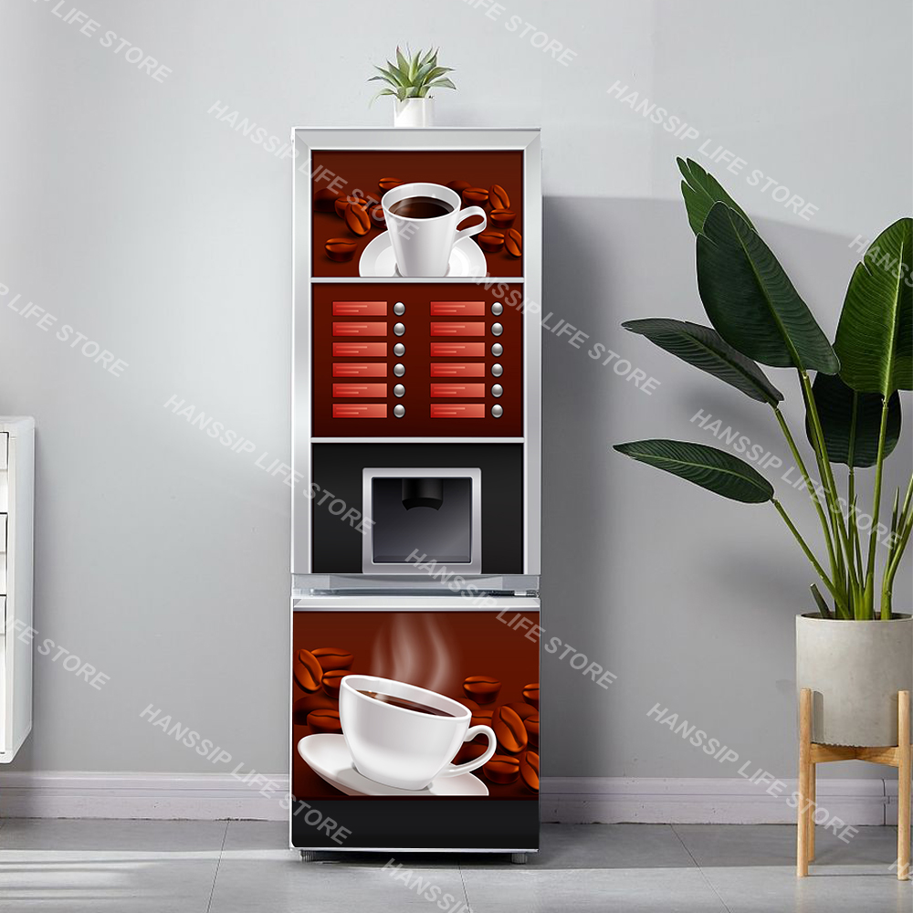 Retro Phone Booth Printed Refr - Wine Beer Fridge 评论和价格