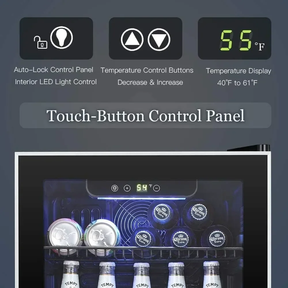 Hot salesBeverage Refrigerator - Wine Beer Fridge Small 评论和价格