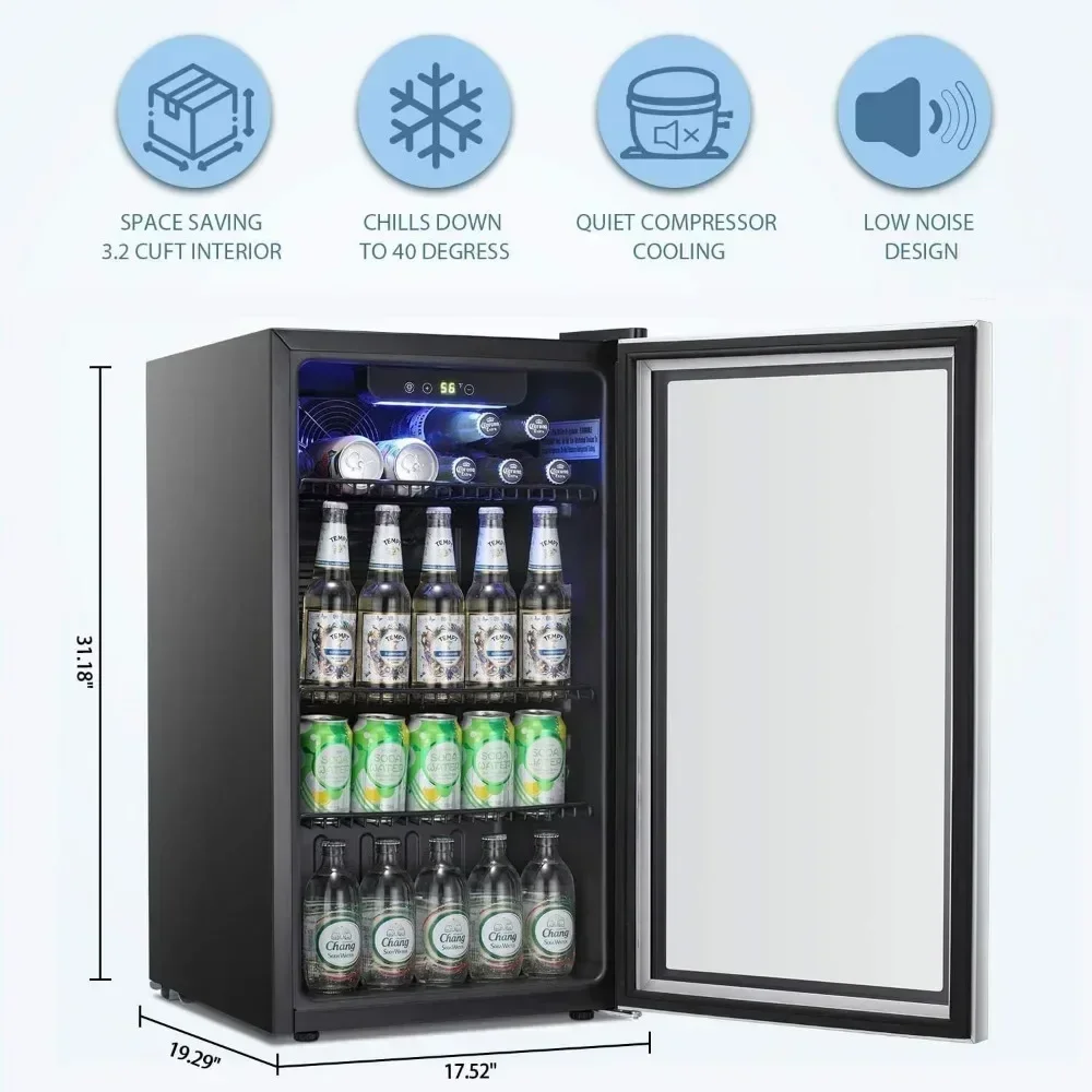 Hot salesBeverage Refrigerator - Wine Beer Fridge Small 评论和价格
