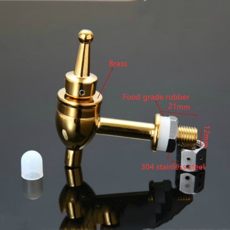 Copper Wine Barrel Spigot Beve - Wine Beer Fridge 评论和价格