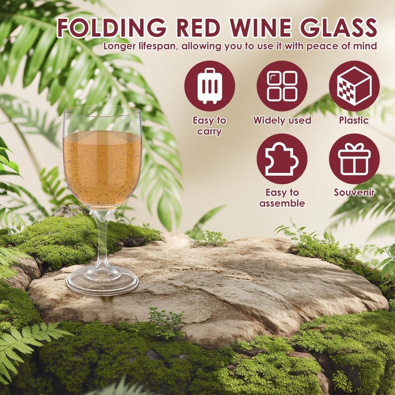 RV Portable Wine Glass Goblet  - Wine & Beer Guayaquil 评论和价格