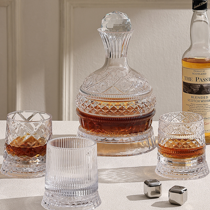 Luxury Crystal Wine Decanter S - Decanter Aerator Set 评论和价格
