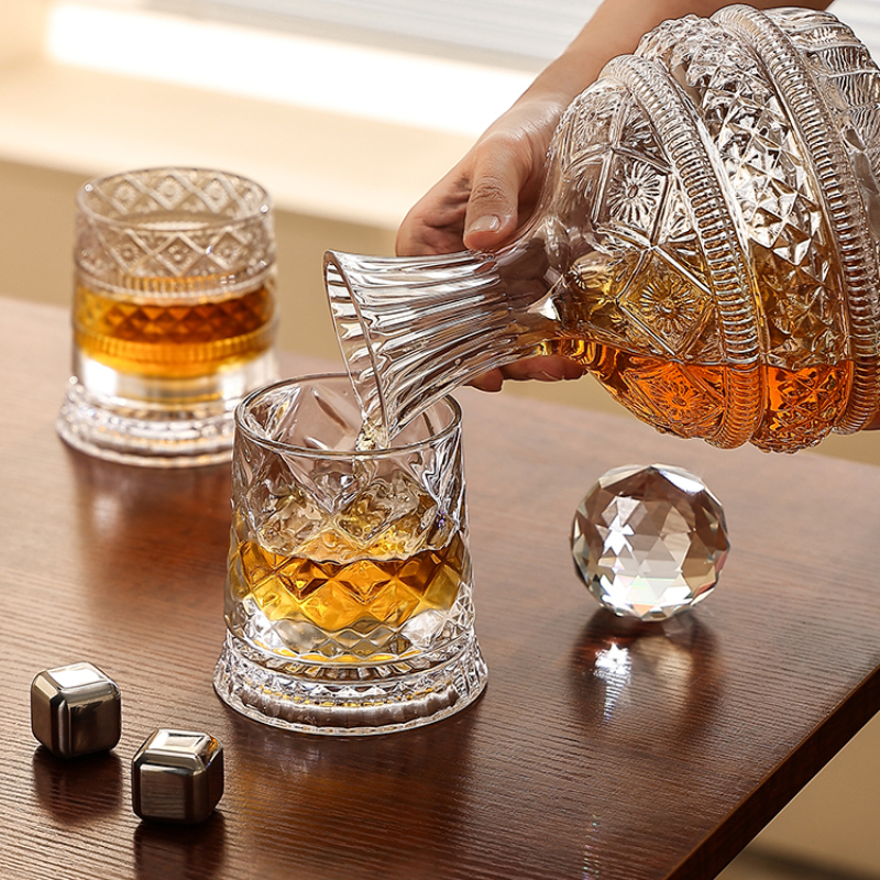 Luxury Crystal Wine Decanter S - Decanter Aerator Set 评论和价格