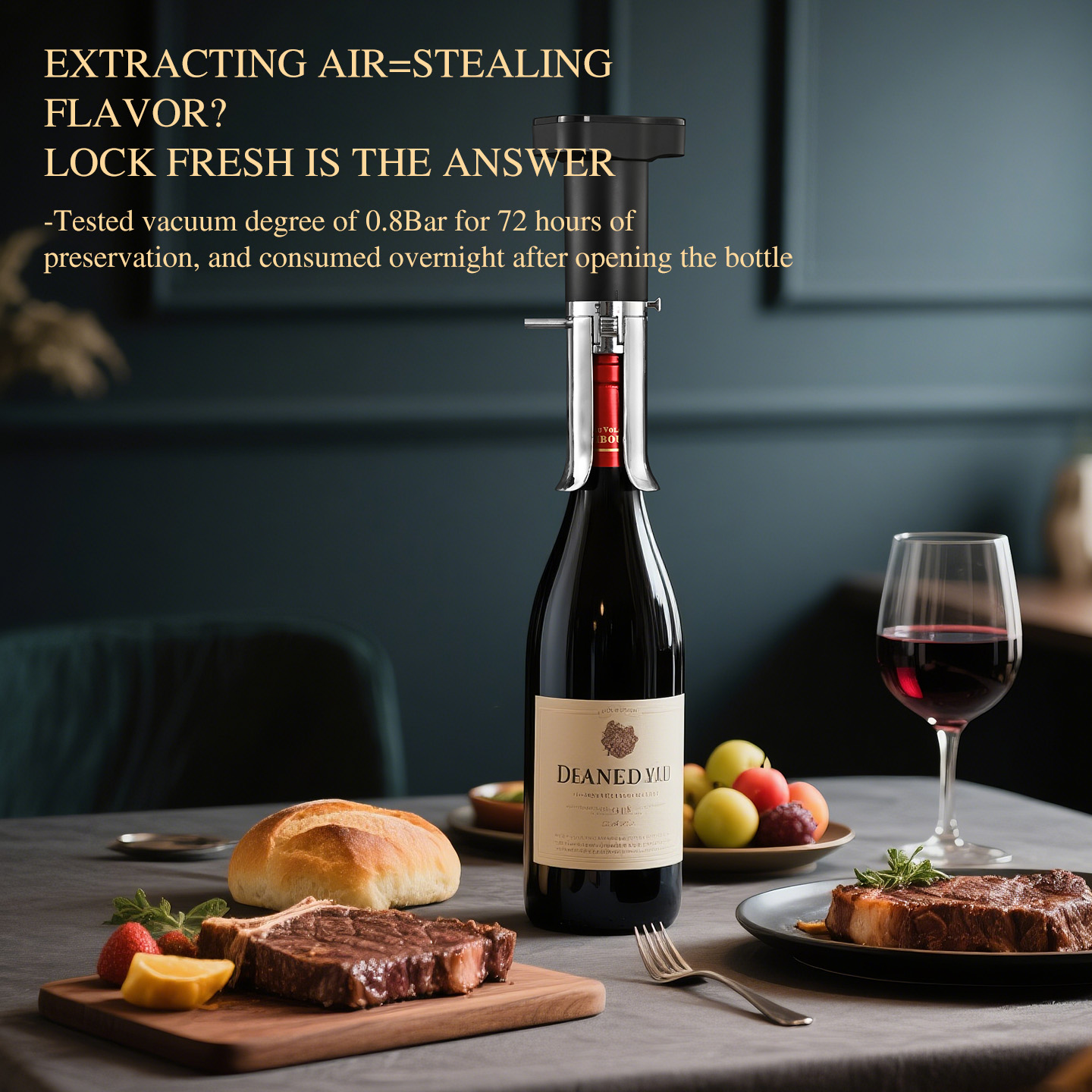 Wine Bottle Corkscrew Cap Open - Decanter Aerator Set 评论和价格