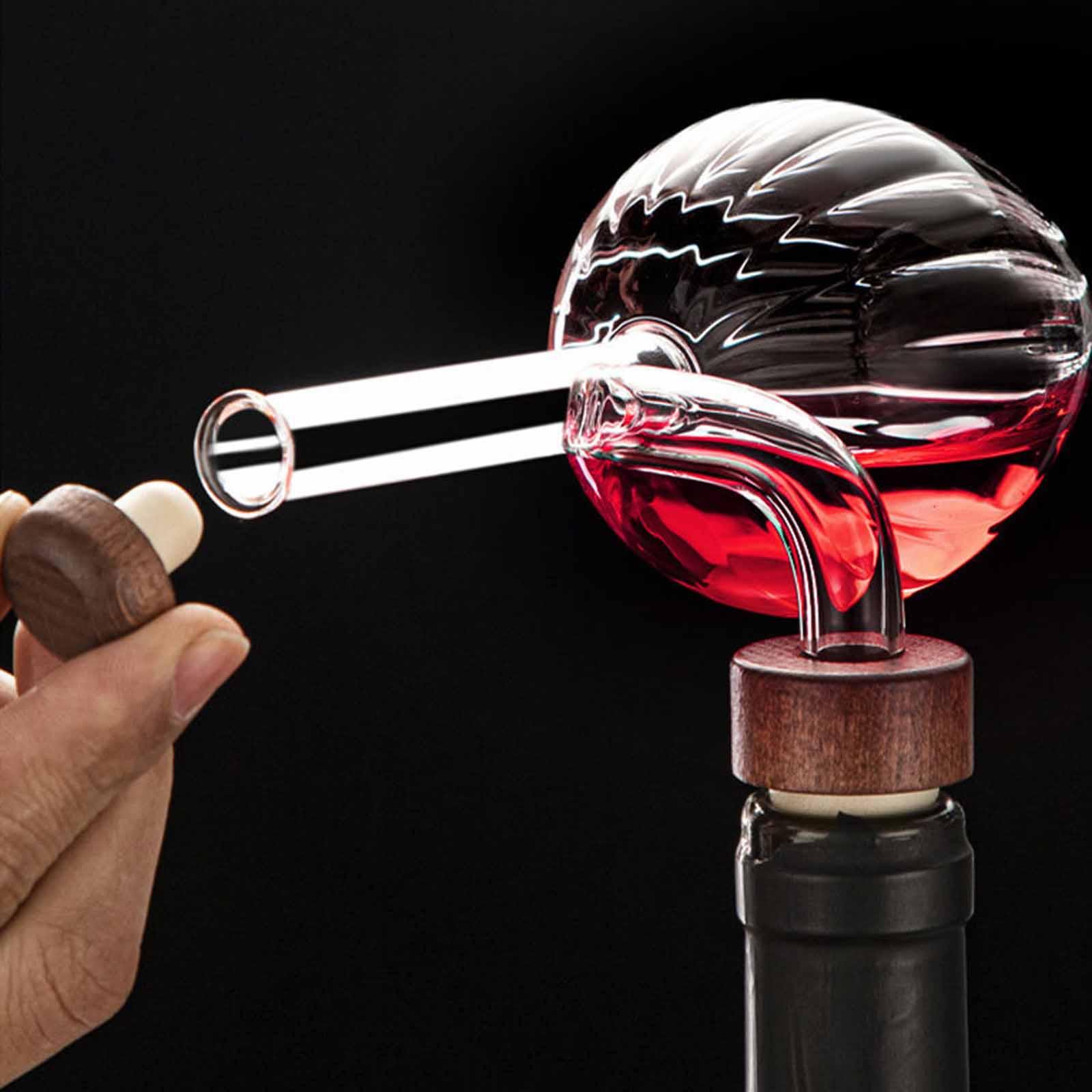 Fast Pouring Portable Decanter - Decanter Aerator Set 评论和价格
