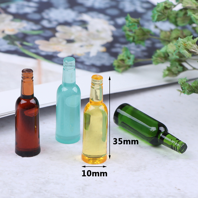6pcs 1:12 Dollhouse Miniature  - Wine Beer Usa 评论和价格