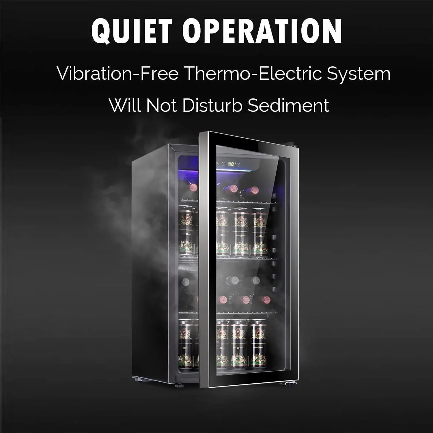 26 Bottle 130 Can Wine Cooler/ - Wine Beer Mini Fridge 评论和价格