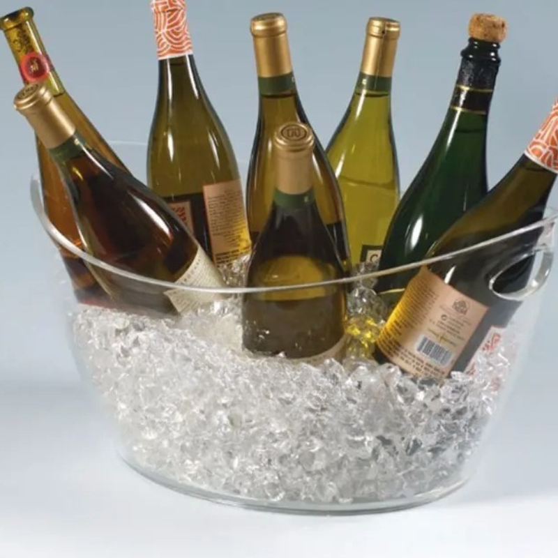 Non-LED Boat Style Ice Bucket  - Wine Beer Mixed Drinks 评论和价格