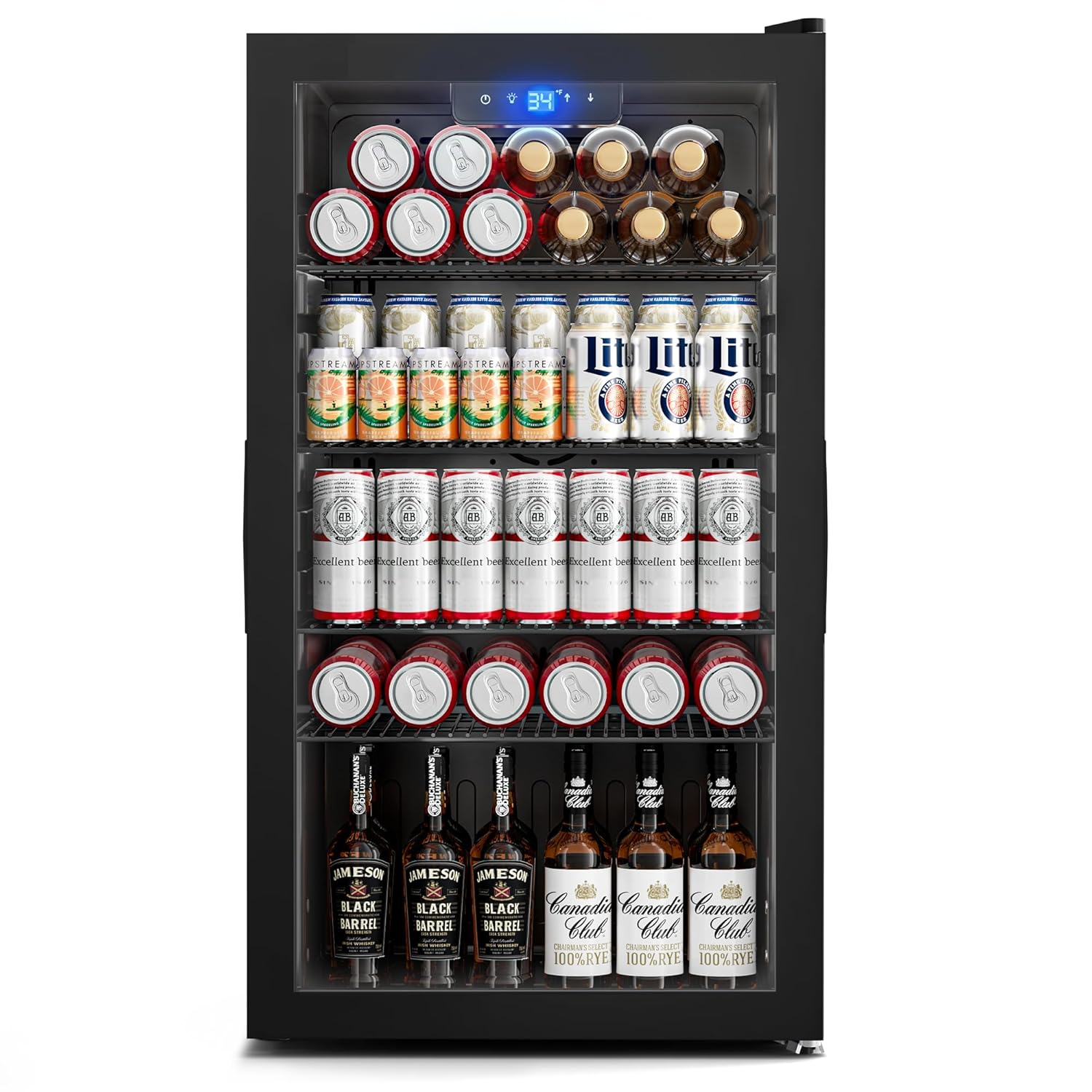 130 Can Beverage Refrigerator, - Wine Beer Mini Fridge 评论和价格