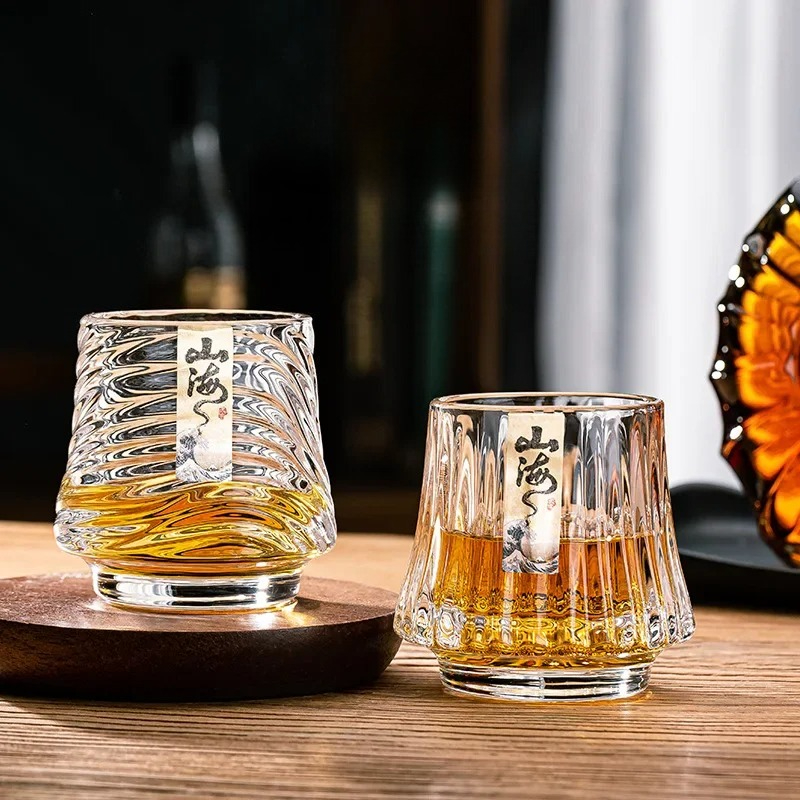 Glass Whiskey Cup Set Shanhai  - Wine Beer Glass Set 评论和价格