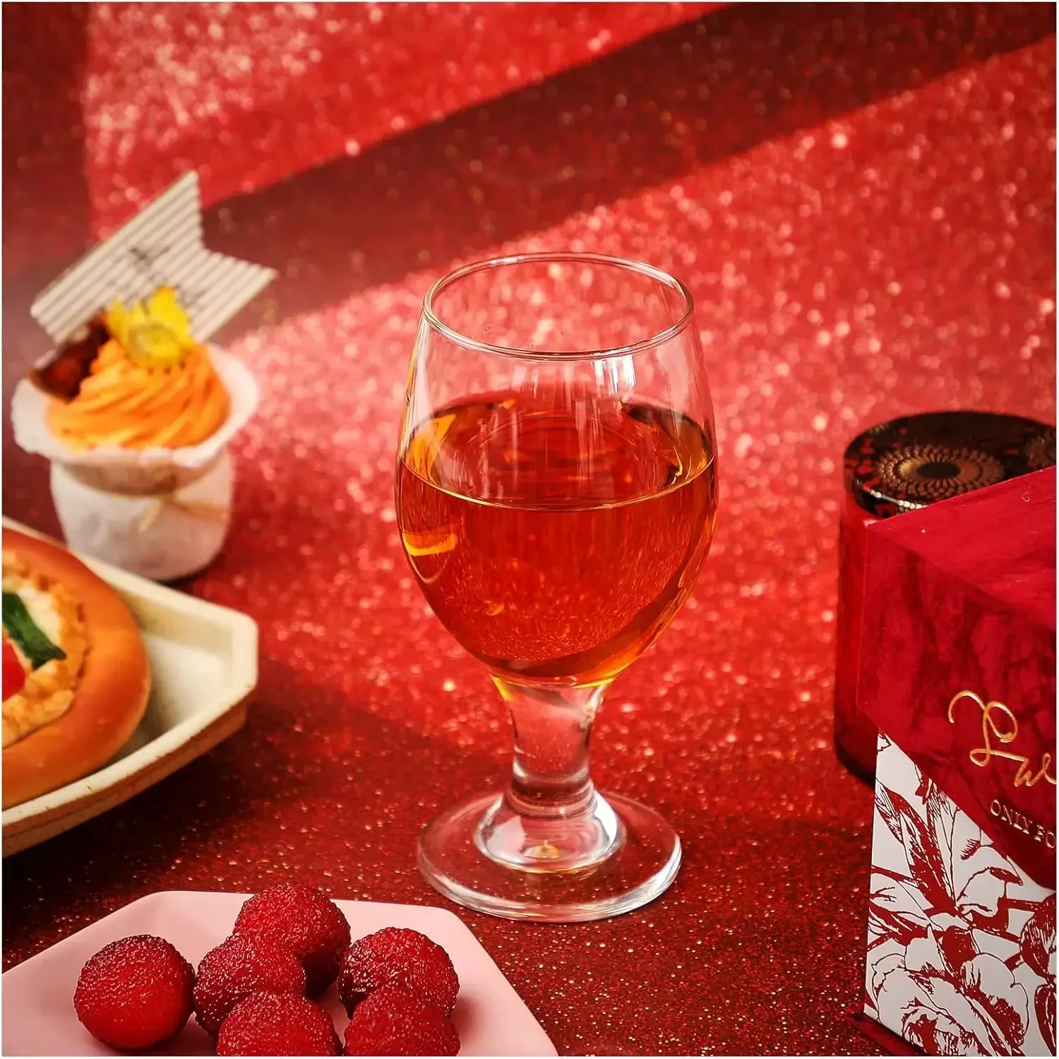 Set of 48 Clear Glasses 13.5 o - Wine Beer Glass Set 评论和价格