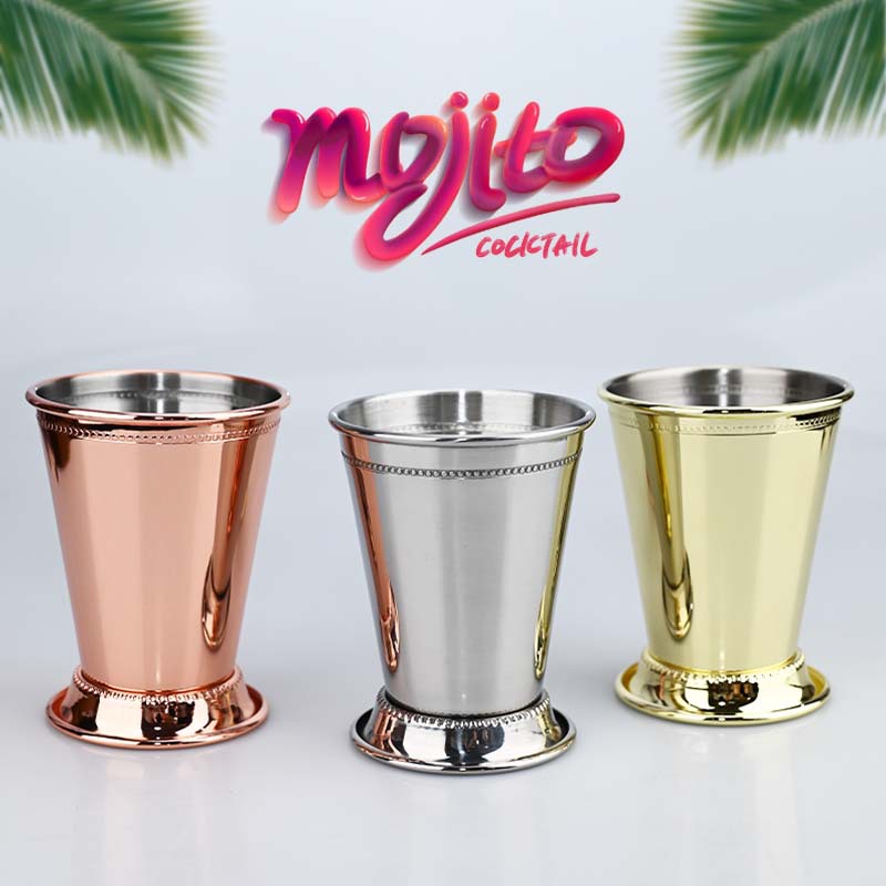 350ml Mint Julep Mug Stainless - Wine Beer Mixed Drinks 评论和价格