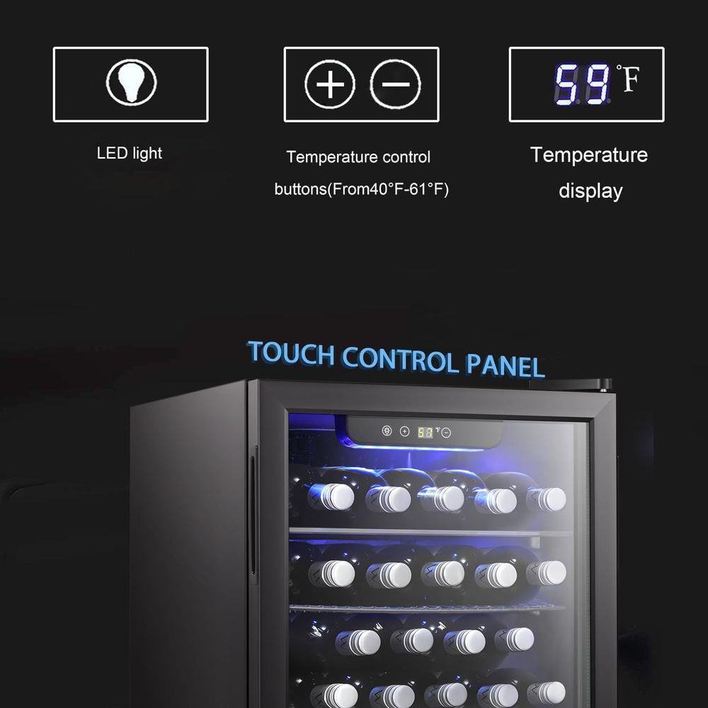 16 Bottle Wine Cooler Cabinet  - Wine Beer Fridge Small 评论和价格