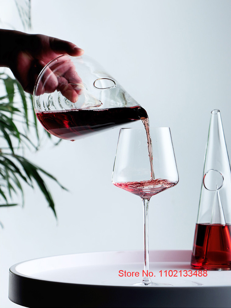 Cone Wine Decanter Separator B - Decanter Aerator Set 评论和价格