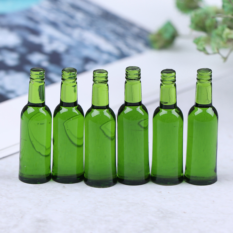 6pcs 1:12 Dollhouse Miniature  - Wine Beer Usa 评论和价格
