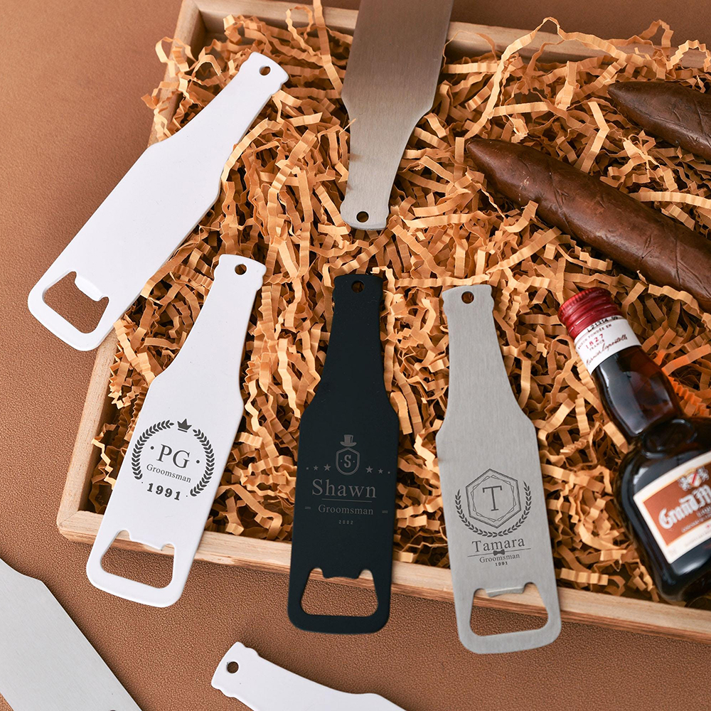 Custom Wedding Stainless Steel - Wine With Beer Name 评论和价格