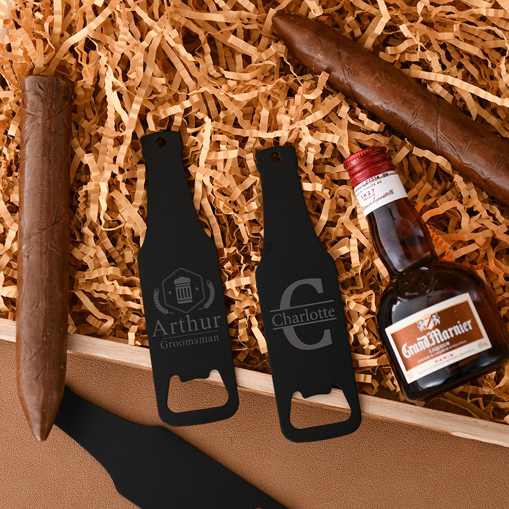 Custom Wedding Stainless Steel - Wine With Beer Name 评论和价格