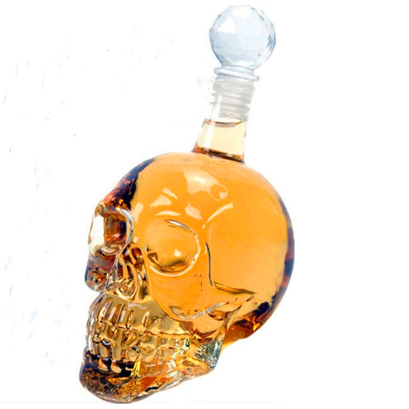 Creative Skull Head Decanter C - Wine Beer Glass Set 评论和价格