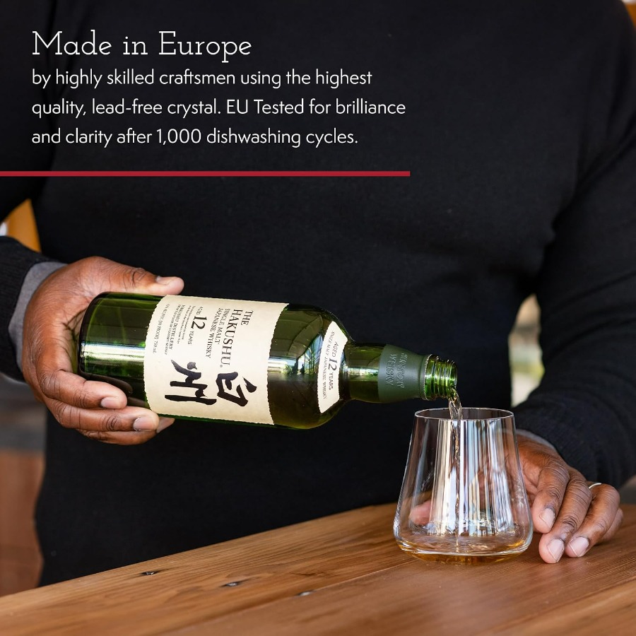 Stemless Crystal Wine Glasses  - Wine Beer Glass Set 评论和价格