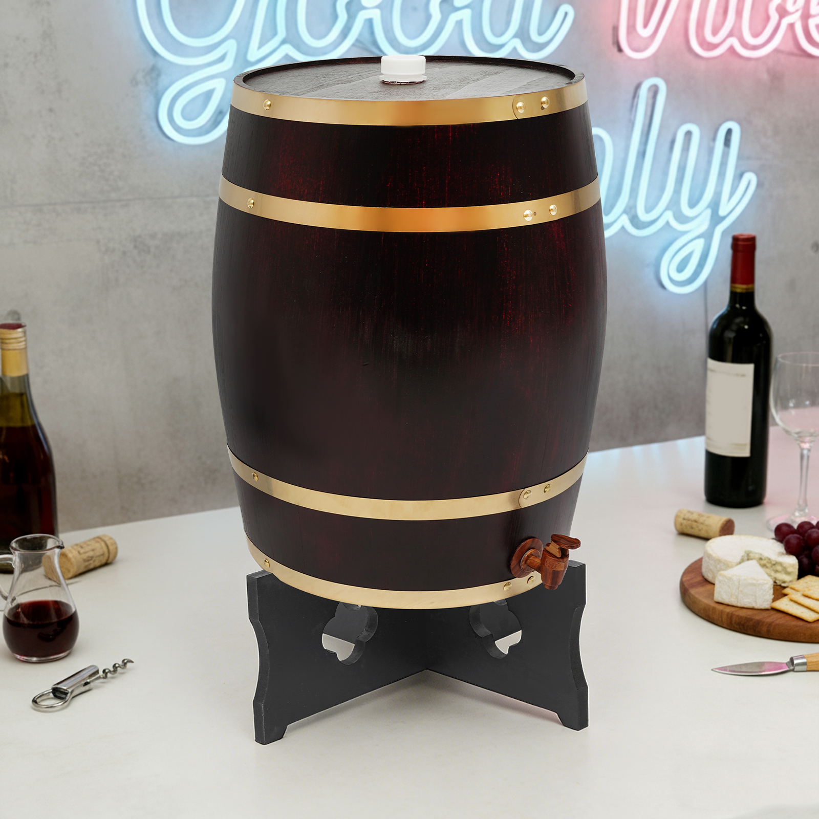 20/30L Wine Barrel Wood Wine B - Wine Beer Cider 评论和价格