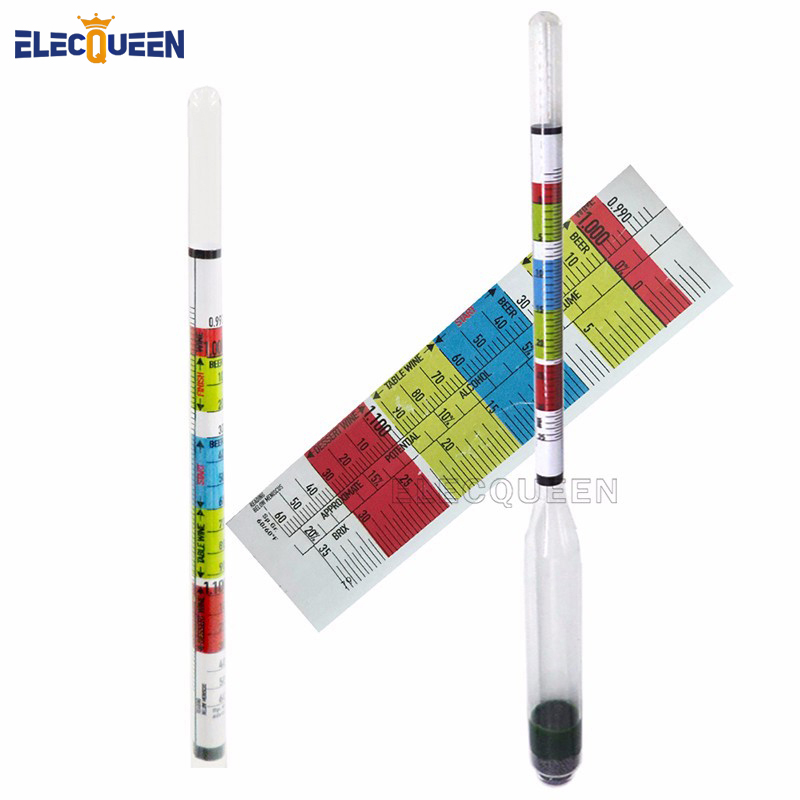 3 Scale Hydrometer For Wine Be - Wine Beer Cider 评论和价格