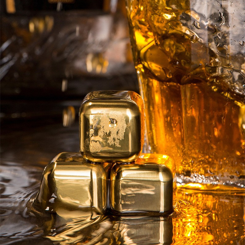 Stainless Steel Whisky Ice Sto - Wine Beer Whiskey 评论和价格