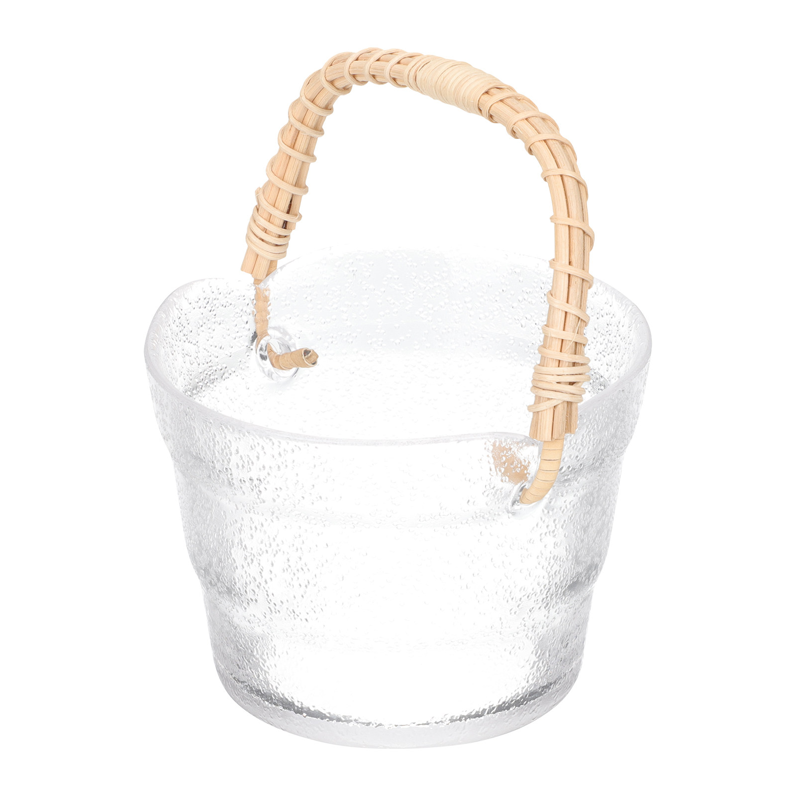 Glass and Rattan Handheld Ice  - Wine Beer Restaurant 评论和价格