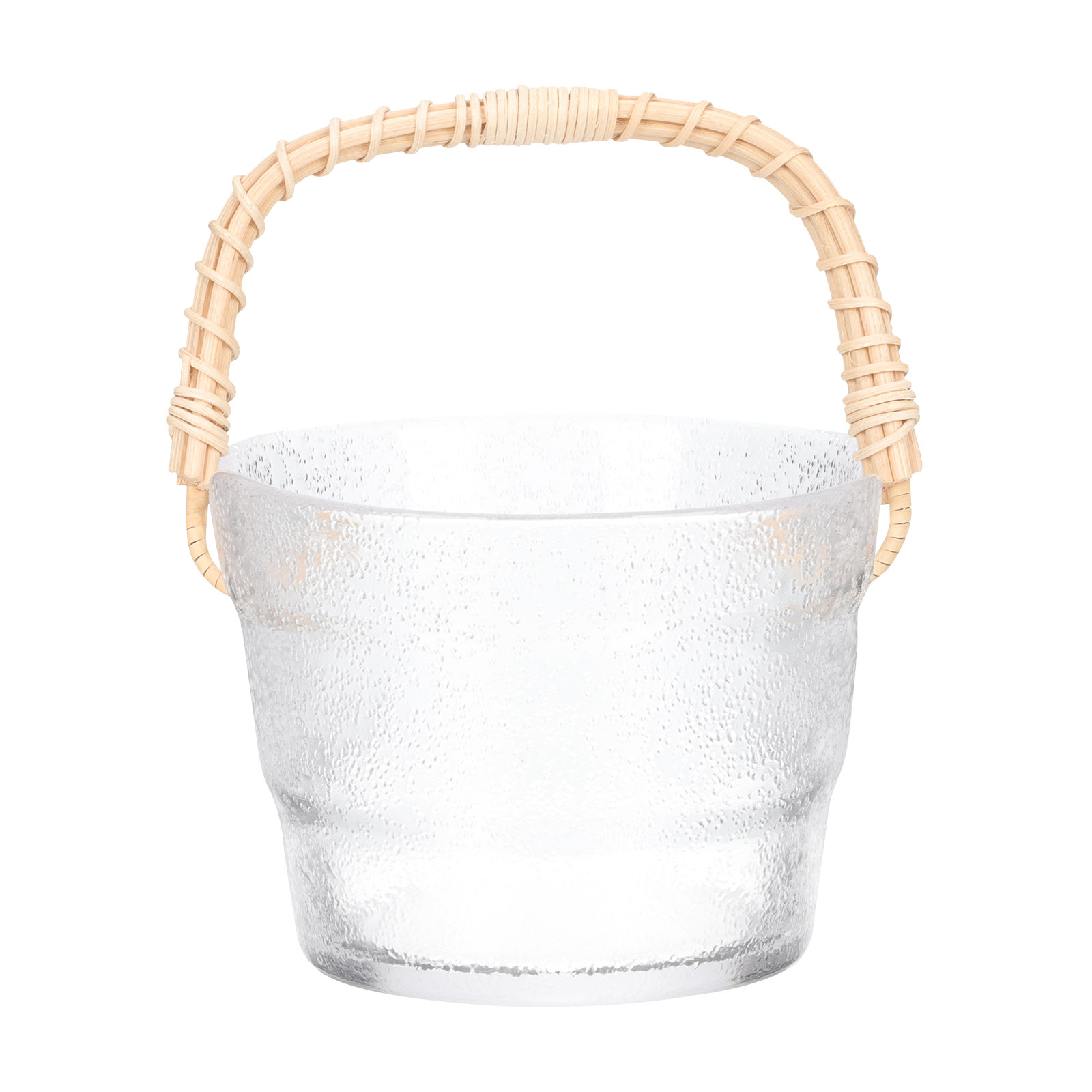 Glass and Rattan Handheld Ice  - Wine Beer Restaurant 评论和价格