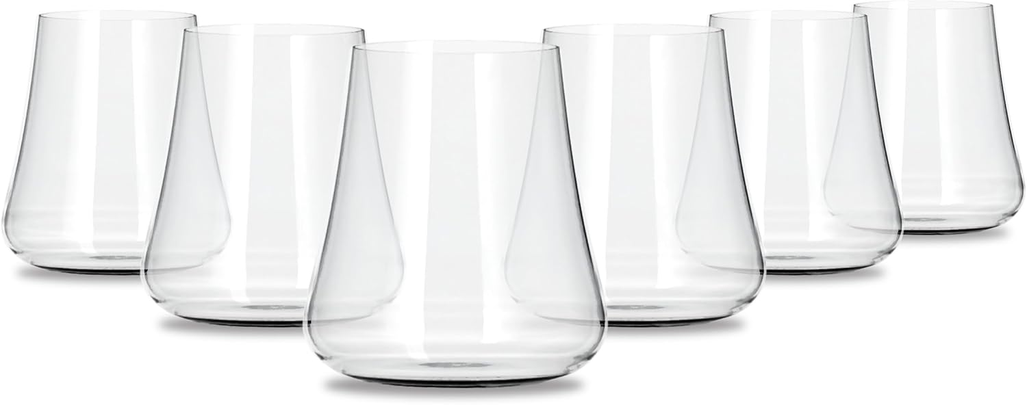 Stemless Crystal Wine Glasses  - Wine Beer Whiskey 评论和价格