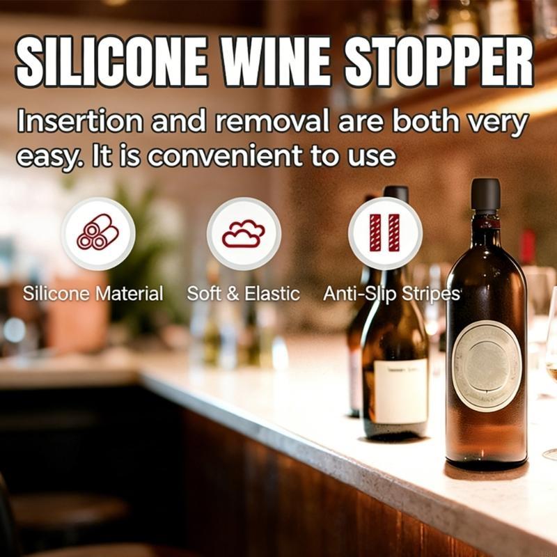 Silicone Wine Stopper for Wine - Wine Beer Glass Set 评论和价格