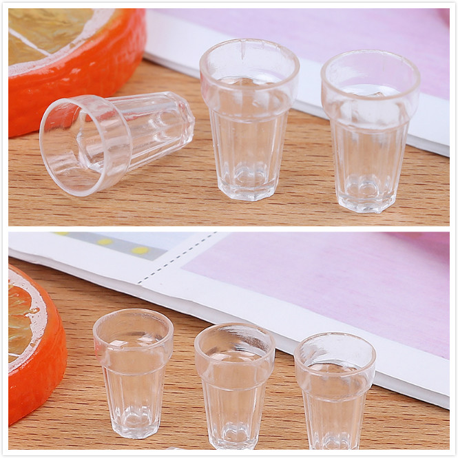 4pcs/set Resin Transparent Hom - Wine Beer Glass Set 评论和价格
