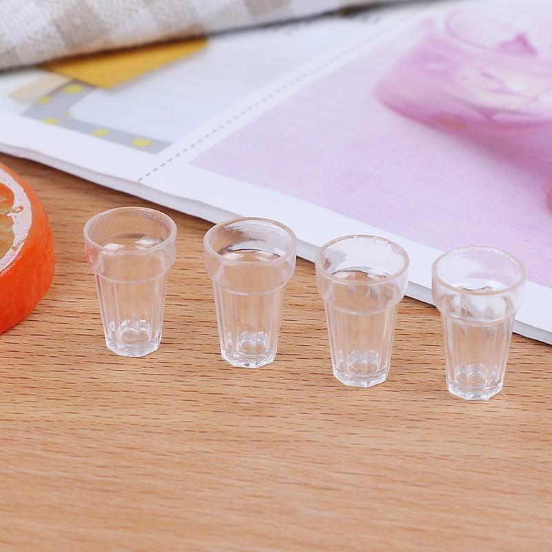 4pcs/set Resin Transparent Hom - Wine Beer Glass Set 评论和价格