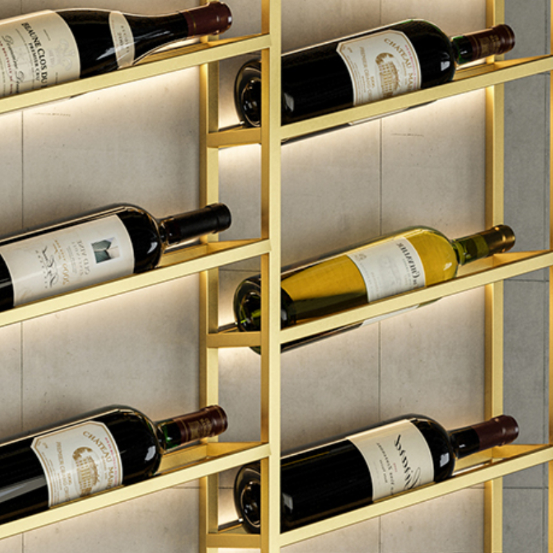 Luxury Metal Wine Racks Storag - Wine Beer Restaurant 评论和价格