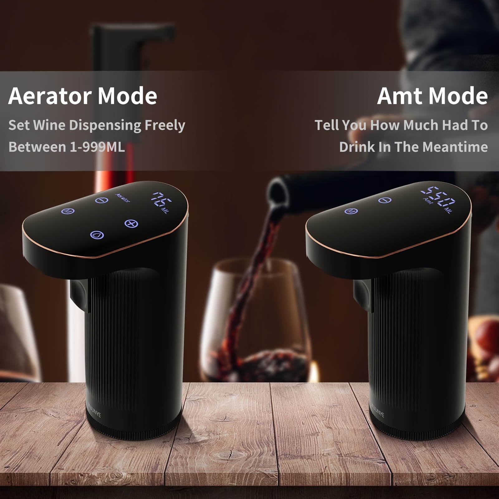 Electric Wine Dispenser, One-T - Decanter Aerator Set 评论和价格