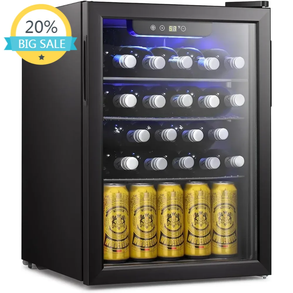 Bestseller24 Bottle Wine Coole - Wine Beer Fridge Small 评论和价格