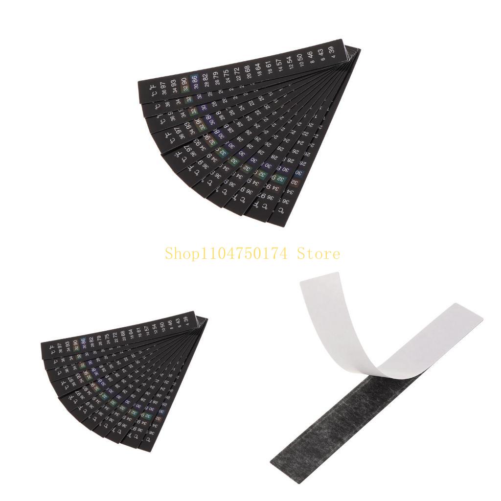 10Pcs Sticker Temperature Ther - Wine Like Beer 评论和价格
