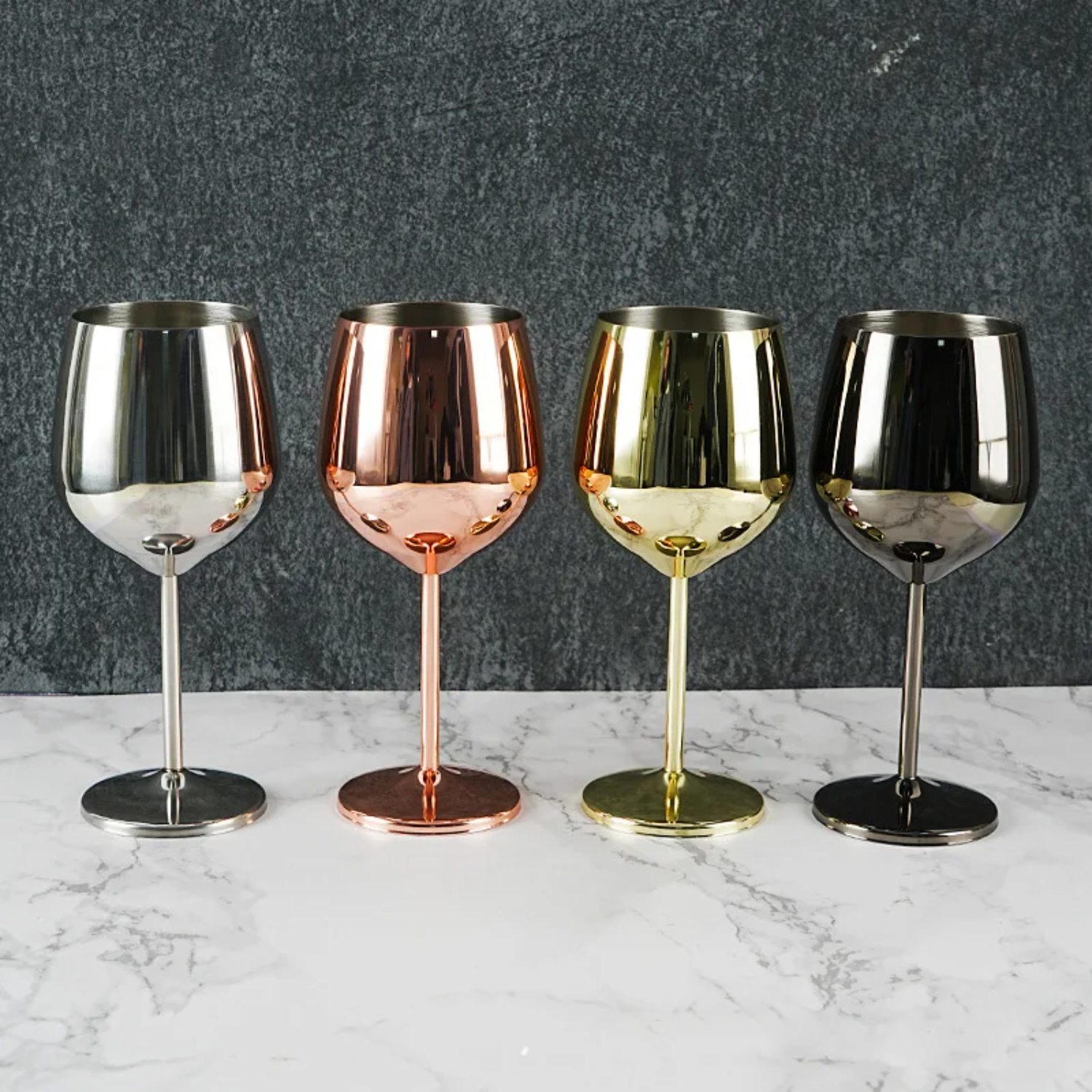 Creative Stainless Steel Goble - Wine Beer Restaurant 评论和价格